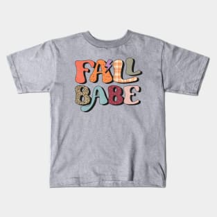 Fall Babe Kids T-Shirt